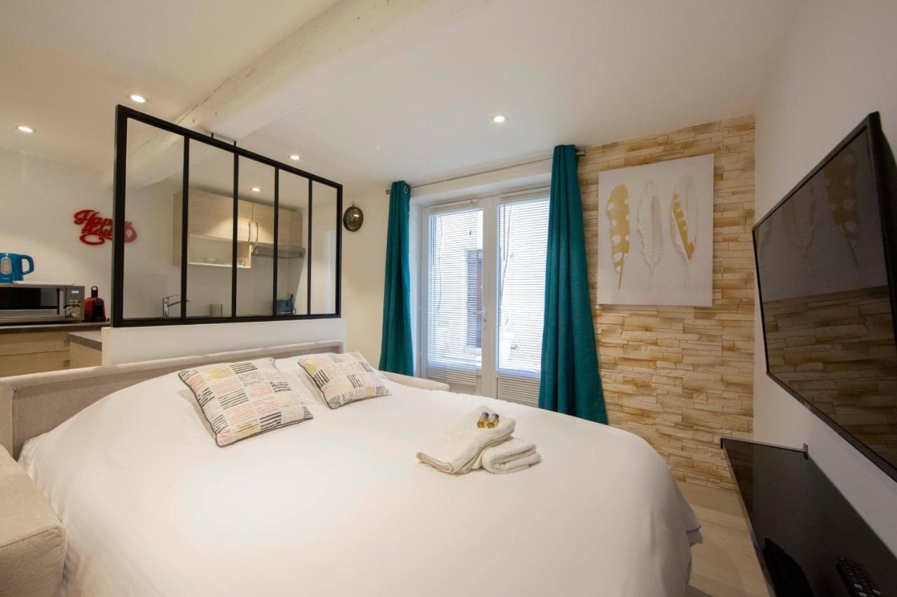 Brand-New Atypical Studio In Rue Fourmilliere Antibes Buitenkant foto